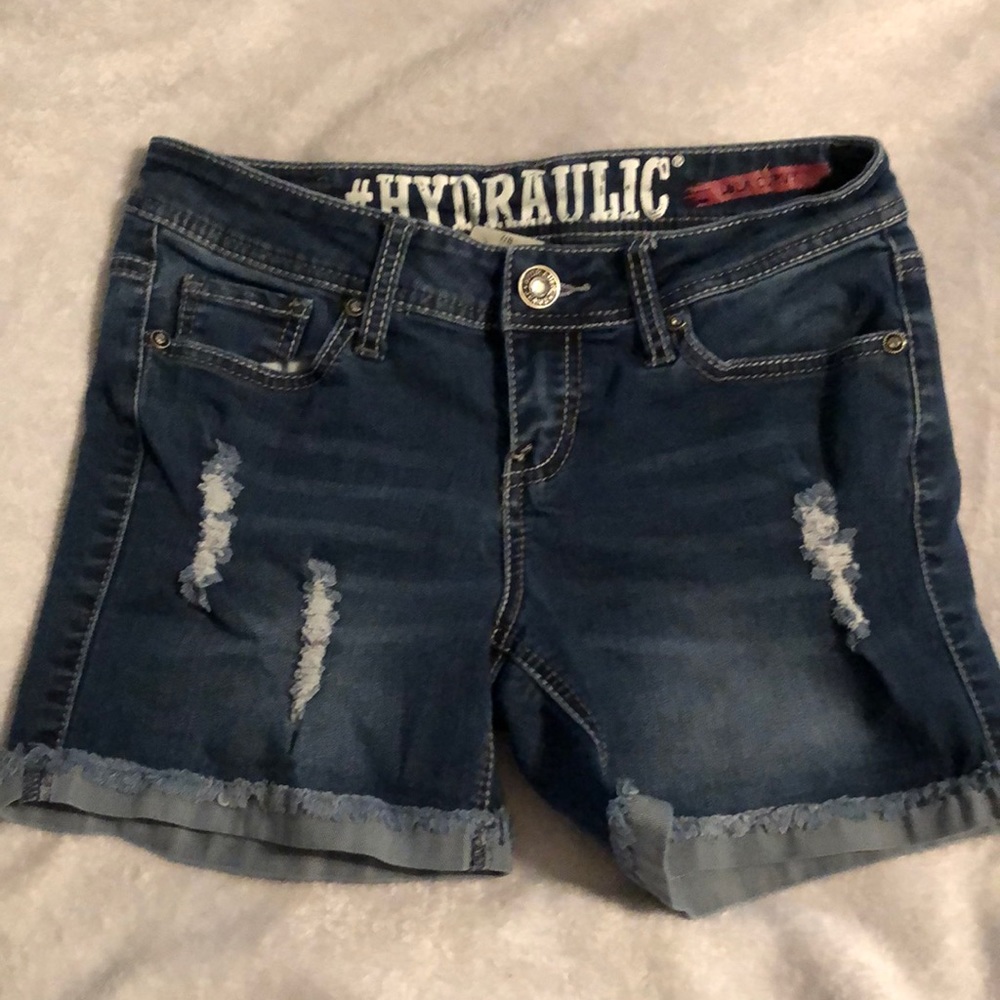 Hydraulic Jean Shorts Size 7/8
